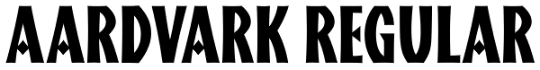 Aardvark Regular Font