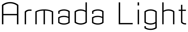 Armada Light Font