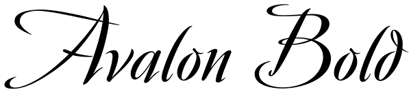 Avalon Bold Font