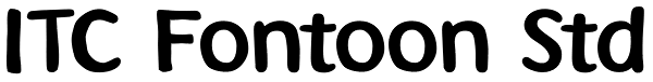 ITC Fontoon Std Font