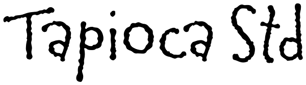 Tapioca Std Font