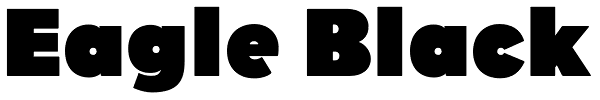 Eagle Black Font