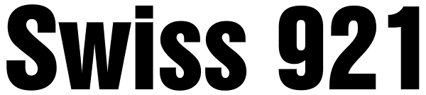 Swiss 921 Font