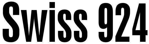 Swiss 924 Font