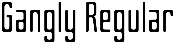 Gangly Regular Font