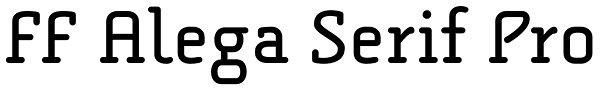 FF Alega Serif Pro Font