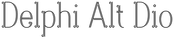 Delphi Alt Dio Font