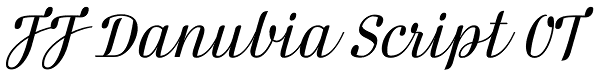 FF Danubia Script OT Font