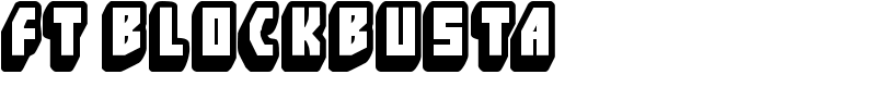 FT Blockbusta Font