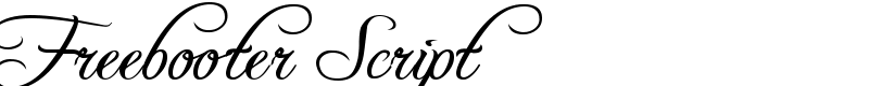 Freebooter Script Font