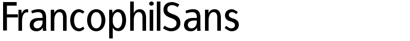 FrancophilSans Font