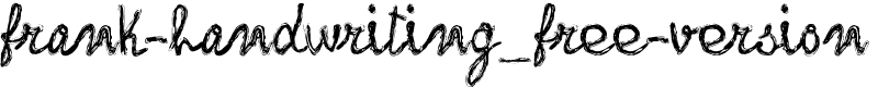 frank-handwriting_free-version Font