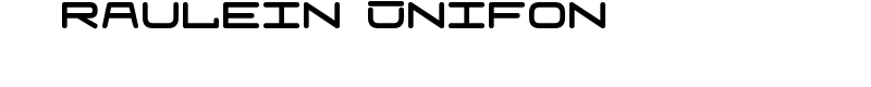 Fraulein Unifon Font