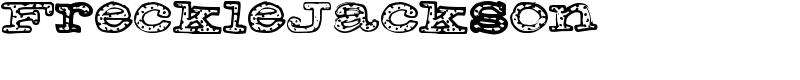 FreckleJackson Font