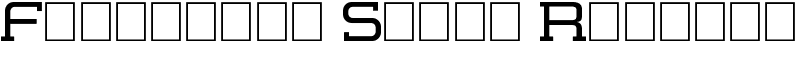 Formation Serif Regular Font