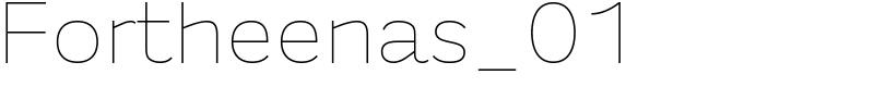 Fortheenas_01 Font