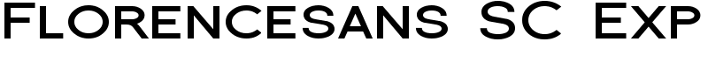 Florencesans SC Exp Font