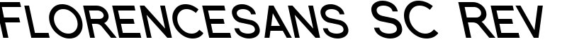 Florencesans SC Rev Font