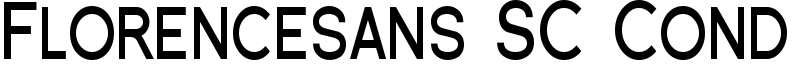 Florencesans SC Cond Font