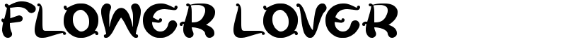 flower lover Font