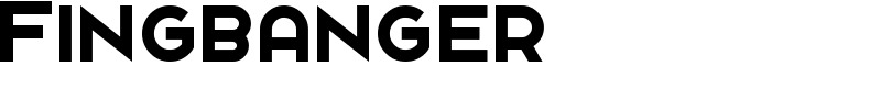 Fingbanger Font