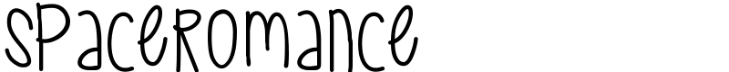 SpaceRomance Font