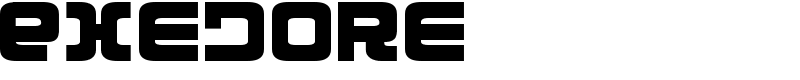 Exedore Font