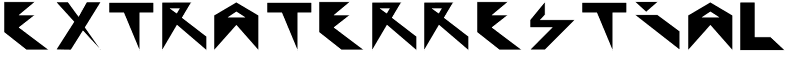 Extraterrestial Font