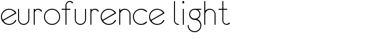 eurofurence light Font