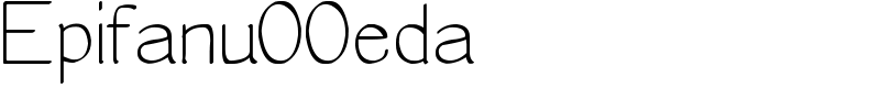 Epifanu00eda Font