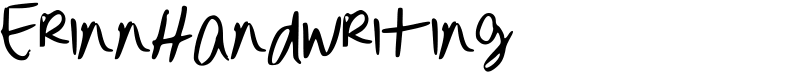 ErinnHandwriting Font