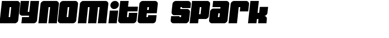 Dynomite Spark Font