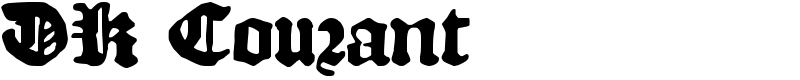 DK Courant Font