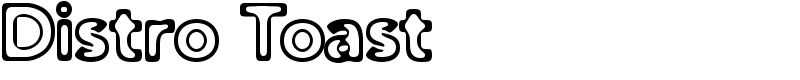 Distro Toast Font