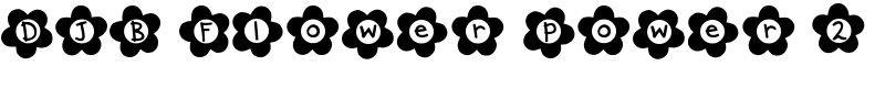 DJB Flower Power 2 Font