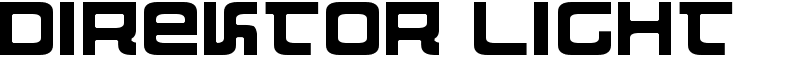 Direktor Light Font