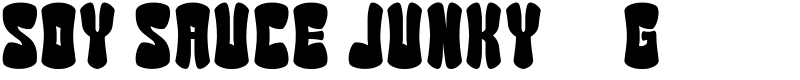 Soy Sauce Junky__G Font