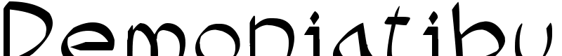 Demoniatibu Font