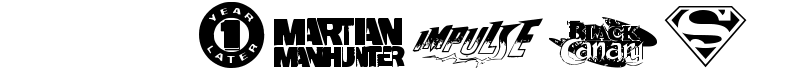 DC Comics Font