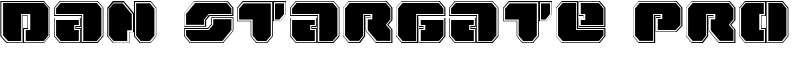 Dan Stargate Pro Font