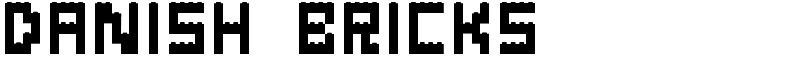 Danish Bricks Font