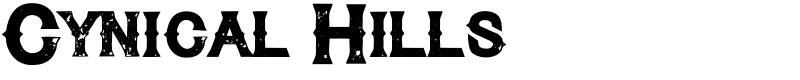 Cynical Hills Font