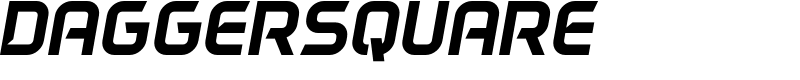 DAGGERSQUARE Font