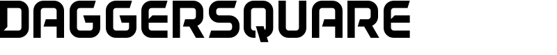 DAGGERSQUARE Font