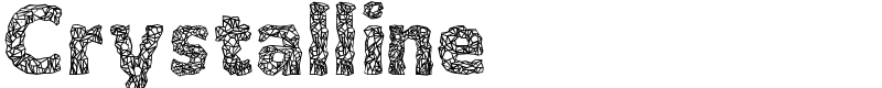 Crystalline Font