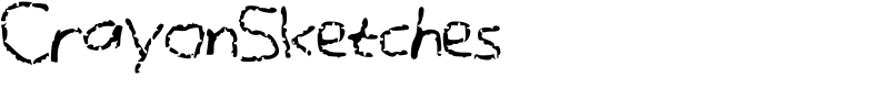 CrayonSketches Font