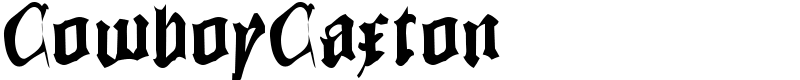 CowboyCaxton Font