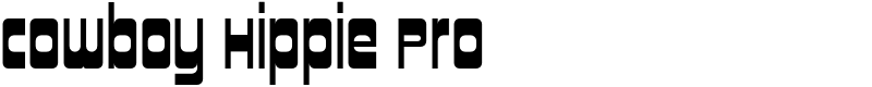 Cowboy Hippie Pro Font