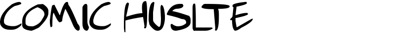 comic huslte Font