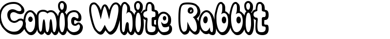 Comic White Rabbit Font